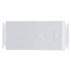 KIT 6 UNI PULSADOR CAMPAINHA TERMOPL C COMPONEN METALICOS 6A 250V SISTEMA MODULAR BRANCO TRAMONTINA