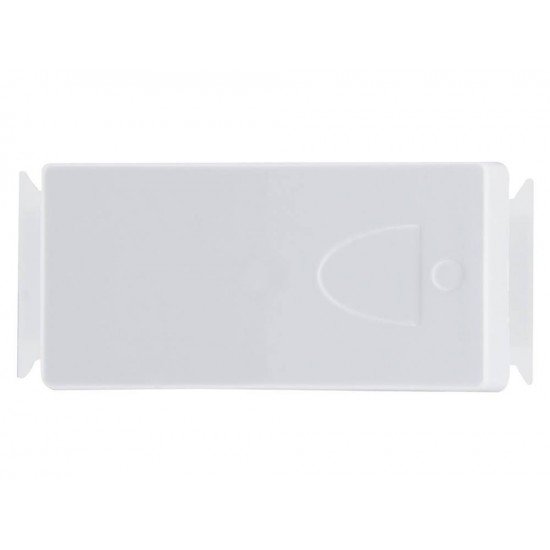 KIT 6 UNI PULSADOR CAMPAINHA TERMOPL C COMPONEN METALICOS 6A 250V SISTEMA MODULAR BRANCO TRAMONTINA