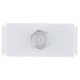 TOMADA TV SAT EM TERMOPLASTICO COM COMPONENTES METALICOS SISTEMA MODULAR BRANCO TRAMONTINA