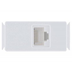 TOMADA PARA TELEFONE RJ11 TERMOPL COMPONEN METALICOS SISTEMA MODULAR BRANCO TRAMONTINA
