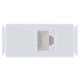 TOMADA PARA TELEFONE RJ11 TERMOPL COMPONEN METALICOS SISTEMA MODULAR BRANCO TRAMONTINA
