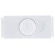 VARIADOR DE VENTILADOR EM TERMOPLASTICO C COMPON METALICOS SISTEMA MODULAR BRANCO TRAMONTINA BIVOLT