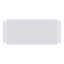 KIT 12 UNI TAMPO CEGO EM TERMOPLASTICO SISTEMA MODULAR BRANCO TRAMONTINA