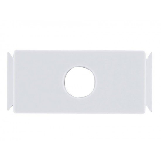 TAMPO 1 FURO 9,5MM EM TERMOPLASTICO SISTEMA MODULAR BRANCO TRAMONTINA