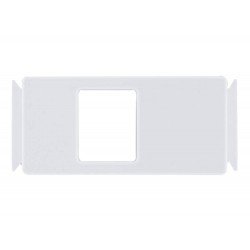 KIT 12 UNI TAMPO PARA TOMADA RJ45 EM TERMOPLASTICO SISTEMA MODULAR BRANCO TRAMONTINA