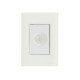 CONJUNTO PLACA 4X2 + SENSOR COM FOTOCELULA EM TERMOPLASTICO LINHA GIZ BRANCO TRAMONTINA BIVOLT