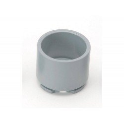 CONECTOR DE SAIDA 1 EM TERMOPLASTICO CINZA ESCURO LINHA PLASTIBOX TRAMONTINA