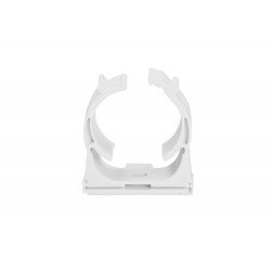 ABRACADEIRA DE 1 EM TERMOPLASTICO LINHA PLASTIBOX NA COR BRANCA TRAMONTINA