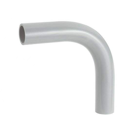 KIT 12 UNI CURVA LONGA 90 GRAUS DE 1 2 EM TERMOPLASTICO CINZA ESCURO LINHA PLASTIBOX TRAMONTINA