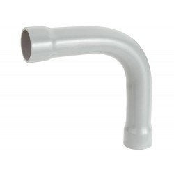 CURVA LONGA 90 GRAUS BOLSA DE 1 2 TERMOPL CINZA ESCURO LINHA PLASTIBOX TRAMONTINA