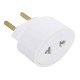 ADAPTADOR 2P UNIVERSAL EM TERMOPLASTICO COMPONENTES METALICOS 10A 250V BRANCO TRAMONTINA