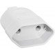 PLUGUE FEMEA 2P 10A 250V~ COR BRANCO TRAMONTINA