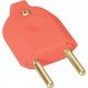 PLUGUE MACHO 2P 10A 250V~ COR VERMELHO TRAMONTINA