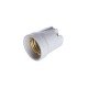 SUPORTE FIXO EM PORCELANA CONICO PARA LAMPADA INCANDESCENTE 250V 4A BASE E27 TRAMONTINA
