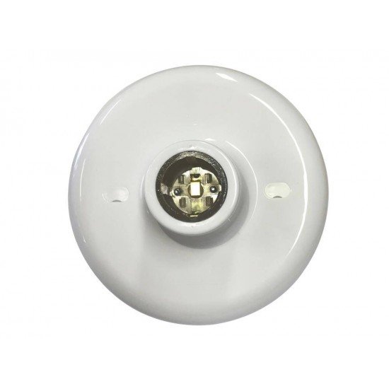 PLAFON E27 100W COM SOQUETE EM POLICARBONATO TRAMONTINA