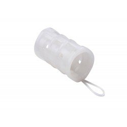 KIT 20 UNI LUVA DE PRESSAO EM TERMOPLASTICO COM DIAMETRO NOMINAL 20 = 1 2 TRANSPARENTE TRAMONTINA