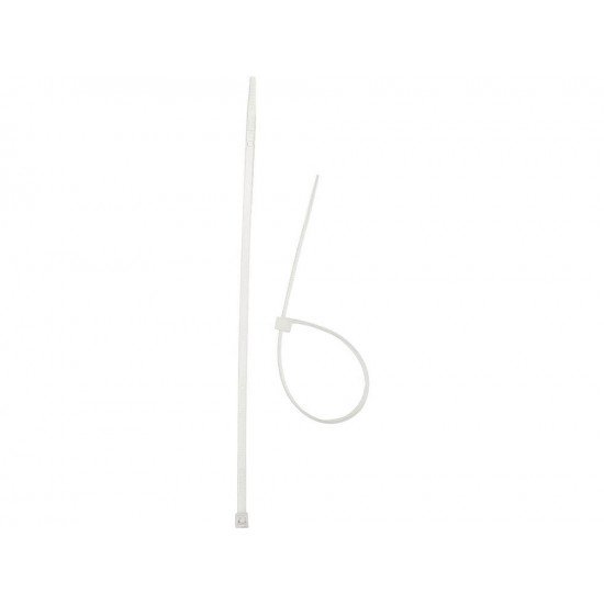 PACOTE COM 100 ABRACADEIRAS EM TERMOPLASTICO 108 X 2,5MM BRANCO TRAMONTINA