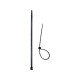 PACOTE COM 100 ABRACADEIRAS EM TERMOPLASTICO 200 X 4,80MM PRETO TRAMONTINA