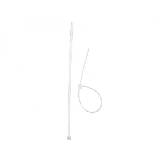 PACOTE COM 30 ABRACADEIRAS EM TERMOPLASTICO 140 X 3,4 MM BRANCA TRAMONTINA
