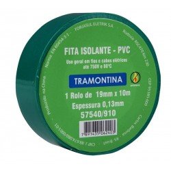 FITA ISOLANTE BRANCA 10 M 0,13 MM X 19 MM TRAMONTINA