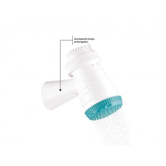 DUCHA ELETRICA 3 TEMPERATURAS 127V 4400W EM TERMOPLASTICO COM COMPONENETES METALICOS TRAMONTINA
