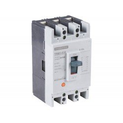 DISJUNTOR CAIXA MOLDADA MODELO TRM1-125S 3 POLOS 100A EM TERMOPLASTICO C COMPON METALICOS TRAMONTINA