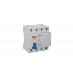 DISJUNTOR DIFERENCIAL RESIDUAL MOD.TR-63 4 POLOS 25A 30MA 6KA TERMOPLASTICO COMP MET TRAMONTINA