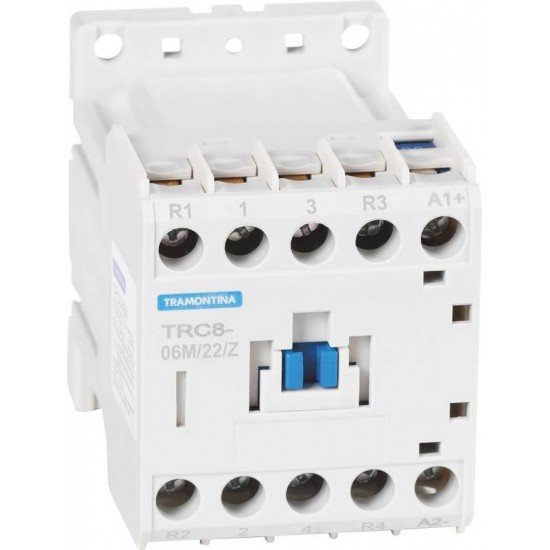 MINICONTATOR TRIPOLAR TRC8-06M01 Z 6A 24VCC 2NAMAIS2NF TRAMONTINA