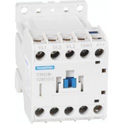 MINICONTATOR TRIPOLAR TRC8-12M01 Z 12A 24VCC 1NA TRAMONTINA