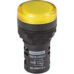 SINALIZADOR TRD16-22DS 2 24 V AMARELO TRAMONTINA