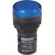 SINALIZADOR TRD16-22DS 2 24 V AZUL TRAMONTINA