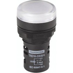 SINALIZADOR TRD16-22DS 4 110 V BRANCO TRAMONTINA