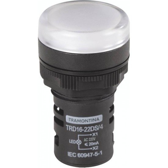 SINALIZADOR TRD16-22DS 4 BRANCO TRAMONTINA
