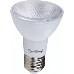 LAMPADA LED PAR20 BASE E27 525 LM 6 W BIVOLT 3000 K LUZ AMARELA TRAMONTINA
