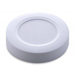 PLAFON DE LED REDONDO EM TERMOPLASTICO TIPO SOBREPOR 12W-3000K TRAMONTINA