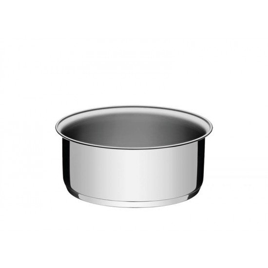 CACAROLA ACO INOX COM FUNDO TRIPLO 16CM TRAMONTINA