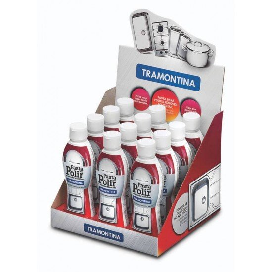DISPLAY PASTA PARA LIMPEZA 12 PC TRAMONTINA