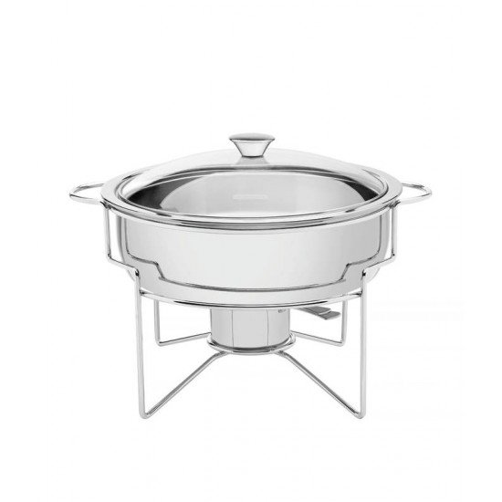 RECHAUD BANHO-MARIA EM ACO INOX 4,3 L COM FOGAREIRO TRAMONTINA