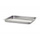 CUBA TRAMONTINA GN 1/1 EM AÇO INOX SEM ALÇAS PROFUNDIDADE 20 MM AÇO 304