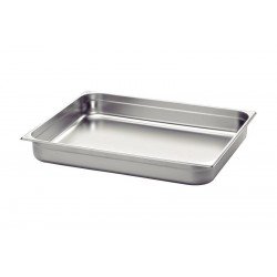 CUBA TRAMONTINA GN 1/1 EM AÇO INOX SEM ALÇAS PROFUNDIDADE 65 MM AÇO 430