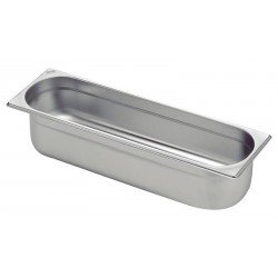 CUBA TRAMONTINA GN 2/4 EM AÇO INOX SEM ALÇAS PROFUNDIDADE 150 MM AÇO 304