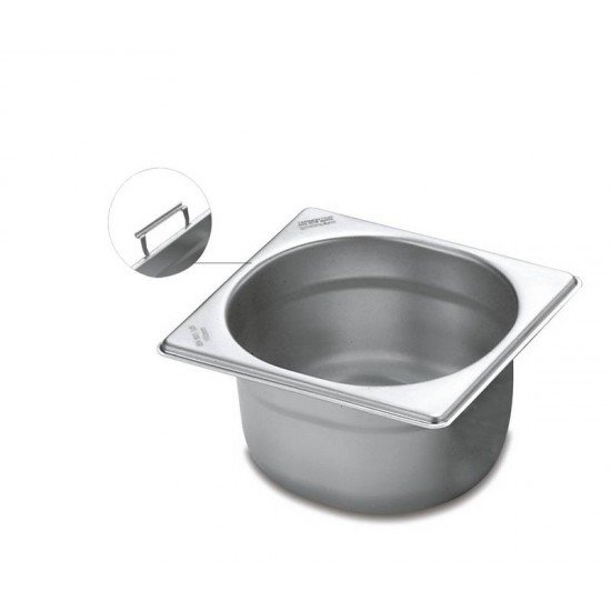 CUBA ACO INOX 1 6 COM ALCAS MOVEIS - PROFUNDIDADE 65MM TRAMONTINA