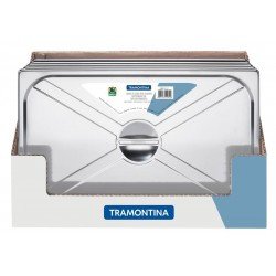 DISPLAY DE TAMPAS PARA CUBAS ACO INOX SEM RECORTES 6 PC 1 1 TRAMONTINA