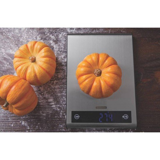 BALANCA DIGITAL PARA COZINHA UTILITY EM ACO INOX TRAMONTINA
