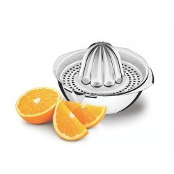 ESPREMEDOR DE FRUTAS UTILITY EM ACO INOX TRAMONTINA