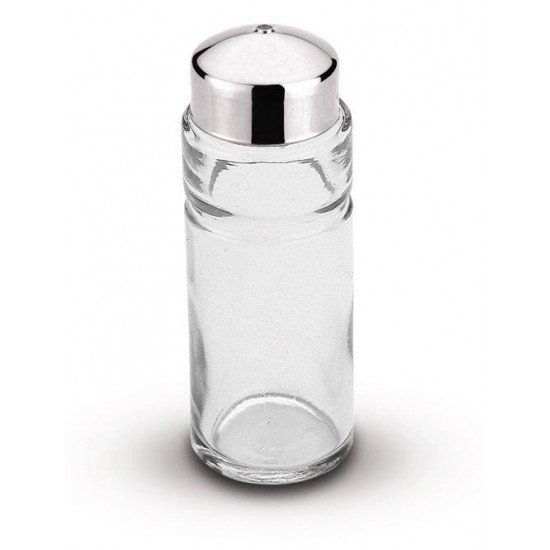 PALITEIRO UTILITY EM AÇO INOX E VIDRO COM TAMPA TRAMONTINA