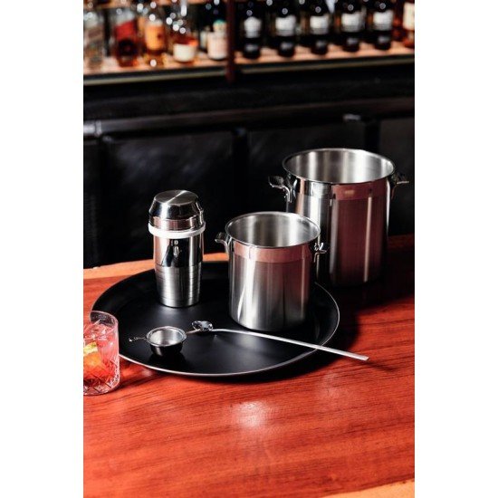 BALDE DE GELO COSMOS EM ACO INOX COM ACABAMENTO FOSCO 8 CM 0,5 L TRAMONTINA