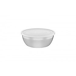 POTE REDONDO FREEZINOX EM ACO INOX COM TAMPA PLASTICA 14 CM 0,8 L TRAMONTINA