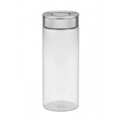 POTE DE VIDRO PUREZZA COM TAMPA DE ACO INOX 10 CM 1,8 L TRAMONTINA