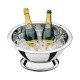 CHAMPANHEIRA ROTONDA EM ACO INOX COM SUPORTE PARA 4 GARRAFAS 42 CM 11,9 L TRAMONTINA